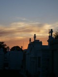 sunset at St. Francis