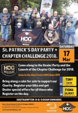 St Patrick's Day Party and Chapter Challenge 2018 - 17th March 2018
